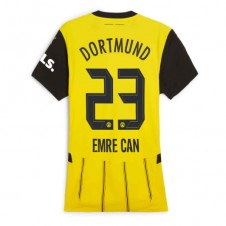 Borussia Dortmund Emre Can #23 Hjemmedrakt Kvinner 2024-25 Kortermet